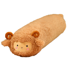 양 인형 임산부 바디필로우 애착인형 안고자는인형, 갈색