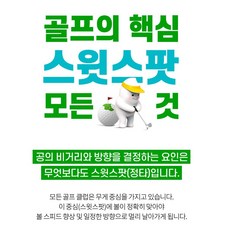 골프마데 타점 마커 스프레이 골프 스윙 연습 레슨 용품 - 타점스프레이