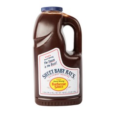 스위트 베이비 레이즈 바베큐 소스 4.5kg / Sweet Baby Ray's Barbecue Sauce 1 Gallon, 옵션없음, 옵션없음