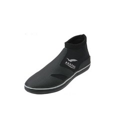 GULL 걸 다이빙부츠 데크 솔 숏 부츠 GA-5649, 상세설명 참조, 블랙/26cm