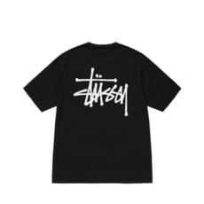 [국내매장정품] 스투시 베이직 스투시 피그먼트 다이드 티셔츠 블랙 2023