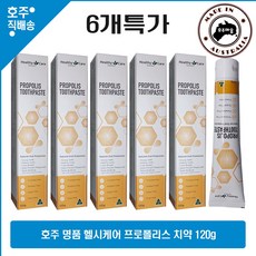 헬시케어 프로폴리스 치약 120g 6개특가 [호주퀵배송], 6개