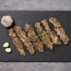마늘향 가득한 탑초이스 등급 소갈비살 180g 수입산 소고기, 1개