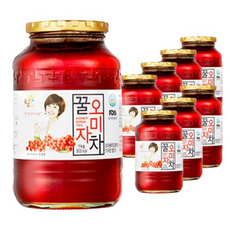 꽃샘 꿀오미자차, 1kg, 8개입, 15개