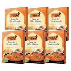 티아시아키친 마살라 커리 분말, 100g, 6개