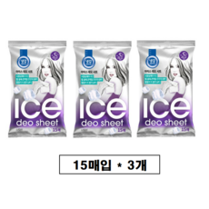 냉감테라피 아이스 데오시트, 3개