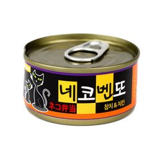 네코벤또 참치&치킨 80g x 24개, 치킨