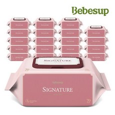 베베숲 시그니처 위드레드 70매 캡 20팩 80gsm