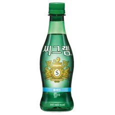 탄산수 씨그램 6종 350ml 24병 24개 1박스 레몬 라임 플레인 피치 애플 자몽