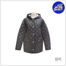 (버버리) 메든 퀼팅 후드코트