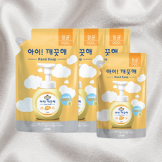 아이깨끗해핸드워시 핸드워시리필 거품형손세정제, 3개, 450ml