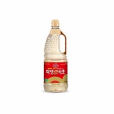 상세설명참조 청정원 화영 2배양조식초1.8L, 1.8L, 1개