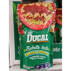 Ducal Salsita Lista Queso Criollo Sauce 듀칼 살시타 리스타 퀘소 크리올로 소스 3.74oz(106g) 2팩, 1개