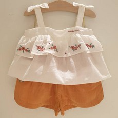 밍크뮤자수민소매블라우스