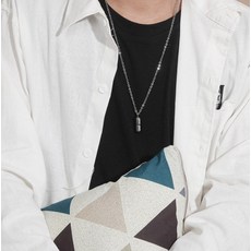 휴대용 알약 캡슐 목걸이 알약 보관함, 골드, 1개