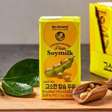 [노브랜드] 고소한 칼슘두유(190ml*24), 190ml, 24개