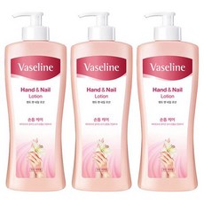 유니크앤몰 <촉촉한 핸드크림>애경 바세린450ml 핸드앤네일, 3개, 450ml
