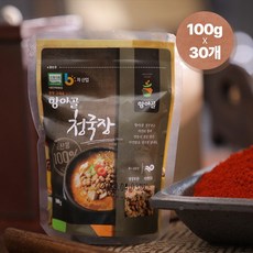 항아골 청국장 100g씩 소포장 국산콩 100% 자연발효 청국장, 청국장100g x 30개입