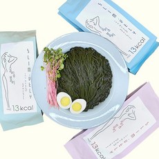 슬림블리 미역국수 180g x 9봉 + 3가지 소스 (2세트+1 증정)
