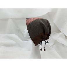 천연염색두건조각보3두건핸드메이드회오리두건1여성비니면두건사계절두건여성헤어두건반다나탈모모자면두건중년여성모자