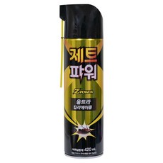 [일명제약] 선한의료기 제트파워 울트라 킬라에어졸 420ml 바퀴벌레 개미 좀벌레 벼룩 퇴치 약 제거 킬라 구제, 15개