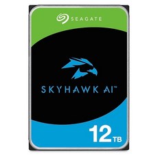 [Seagate대리점] 씨게이트 스카이호크 AI 12TB ST12000VE001 3.5 CCTV HDD 정품 하드디스크 - 씨게이트스카이호크