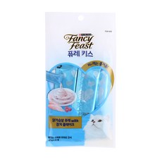 [메가마트]팬시피스트 퓨레키스 닭가슴살 퓨레 with 참치 40g, 1개