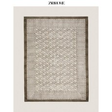 Zara Home 자라 홈 컬러 블록 프린트 러그 42376029700