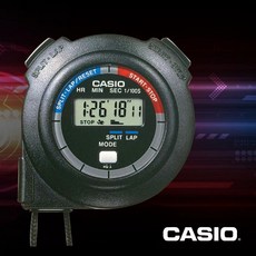 CASIO 카시오 스포츠 초시계 스톱워치 스탑워치 HS-3V-1B, 1개