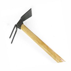 자원 원예작업 원목손잡이 곡괭이 두발괭이 텃밭
