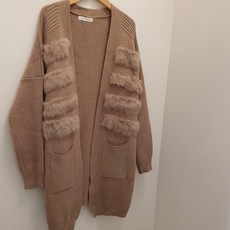 무자크 @@@포근한 털 가디건@@@