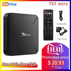 Tx3 미니 안드로이드 7.1 스마트 tv 박스 1g/8g 2g/16g amlogic s905w 쿼드 코어 지원 h.265 4k 미디어 플레이어 4k hd tv 박스 pk x96 mini, Eu 플, 중국