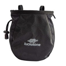 GHSHOP 허리 스트랩으로 포장하는 등산 분필 가방 미끄럼 방지 액세서리 체육관 보관 피트니스 지갑, 검은색, 12x8x16cm, 옷감