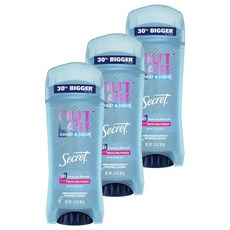 시크릿 아웃라스트 클리어 젤 데오드란트 프로텍팅 파우더 96g 3팩 Secret Outlast Clear Gel Deodorant Protecting Powder, 3개
