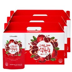 프롬바이오 물넣지 않은 NFC 100% 착즙 그대로100 석류즙, 90포, 70ml