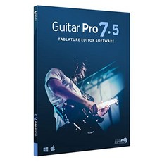 [미국] 564469 Guitar Pro 7.5 - Tablature and Notation Editor Score Player Guitar Amp and FX Software, 단일상품