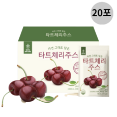 위드네이처 자연 그대로 담은 타트체리주스, 100ml, 20개