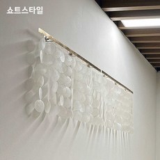자개모빌 벽장식 모던 인테리어 장식 소품 드림캐쳐, 3. (폭120높이33CM)