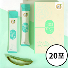 위 편한 알로에 양배추 농축액 액기스 스틱, 2개, 100ml