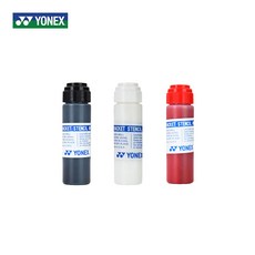 요넥스 AC414 라켓 스텐실 잉크 RD BK WH 마커, 레드