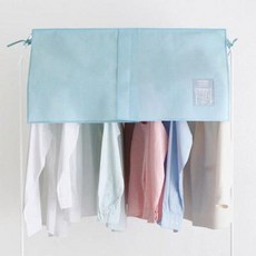 유니크 하프 행거커버 틈새수납 행거 하우스플랜 옷커버 집정리 유아이티, 인디핑크