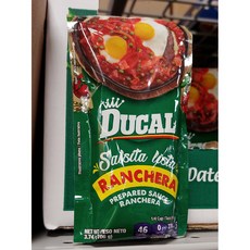 Ducal Salsita Lista Ranchera 듀칼 사르시타 리스타 란체라 3.74oz(106g) 4팩, 1개