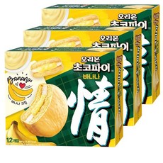 오리온 초코파이 바나나 444g x3, 3개