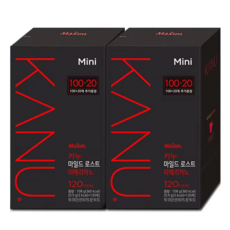 카누 콜롬비아 블렌드 마일드 로스트 아메리카노 1g 원두커피믹스, 120개입, 2개, 900mg