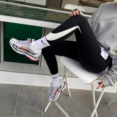 CU8897-010 원 쇼츠 5부 크롭 레깅스