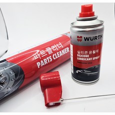 뷔르트 실리콘스프레이 150ml + 파츠크리너 + 노즐 세트, 1개