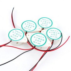 NW 5PCS DC 324V 액티브 픽조 버저 전자 경보기 SFM271연속음, 5개