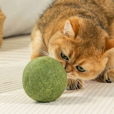파티젤리 고양이 장난감 대왕 캣닢 볼 마따따비 꿀잼, 5개, 캣닙볼 5cm