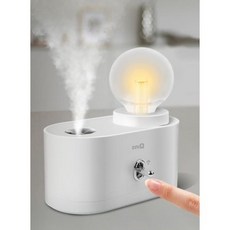 부식방지 위생적 무선미니가습기 차량 휴대용 LED 휴대용 무드등가습기 세척간편, 단품