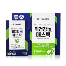위건강 엔 매스틱 15포 x 2박스/ 분말 가루 식물성 원료 1일1포 프롬바이오 메스틱 검 식약처인증 위영양제, 3g, 30포